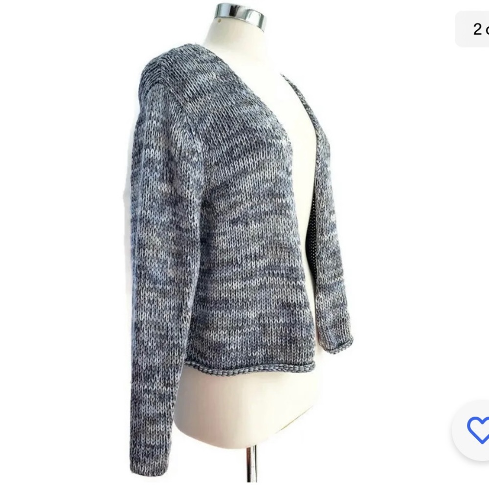 J. Jill knit cardigan blue size XS - Picture 4 of 8